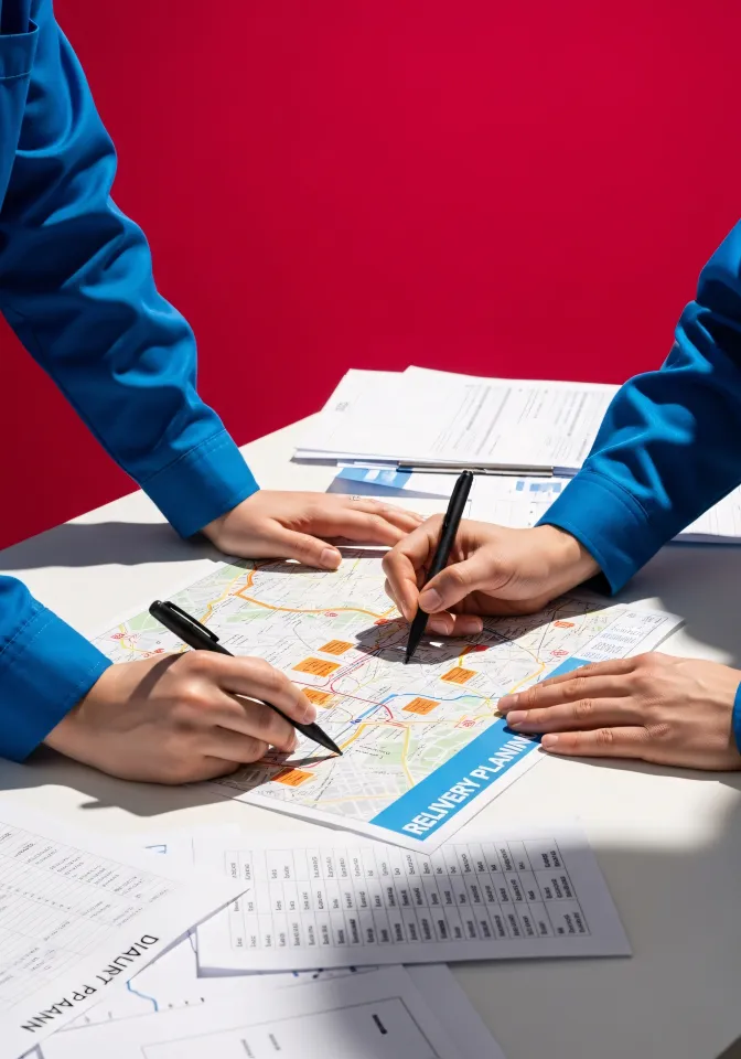 Equipa empresarial consulta guia online